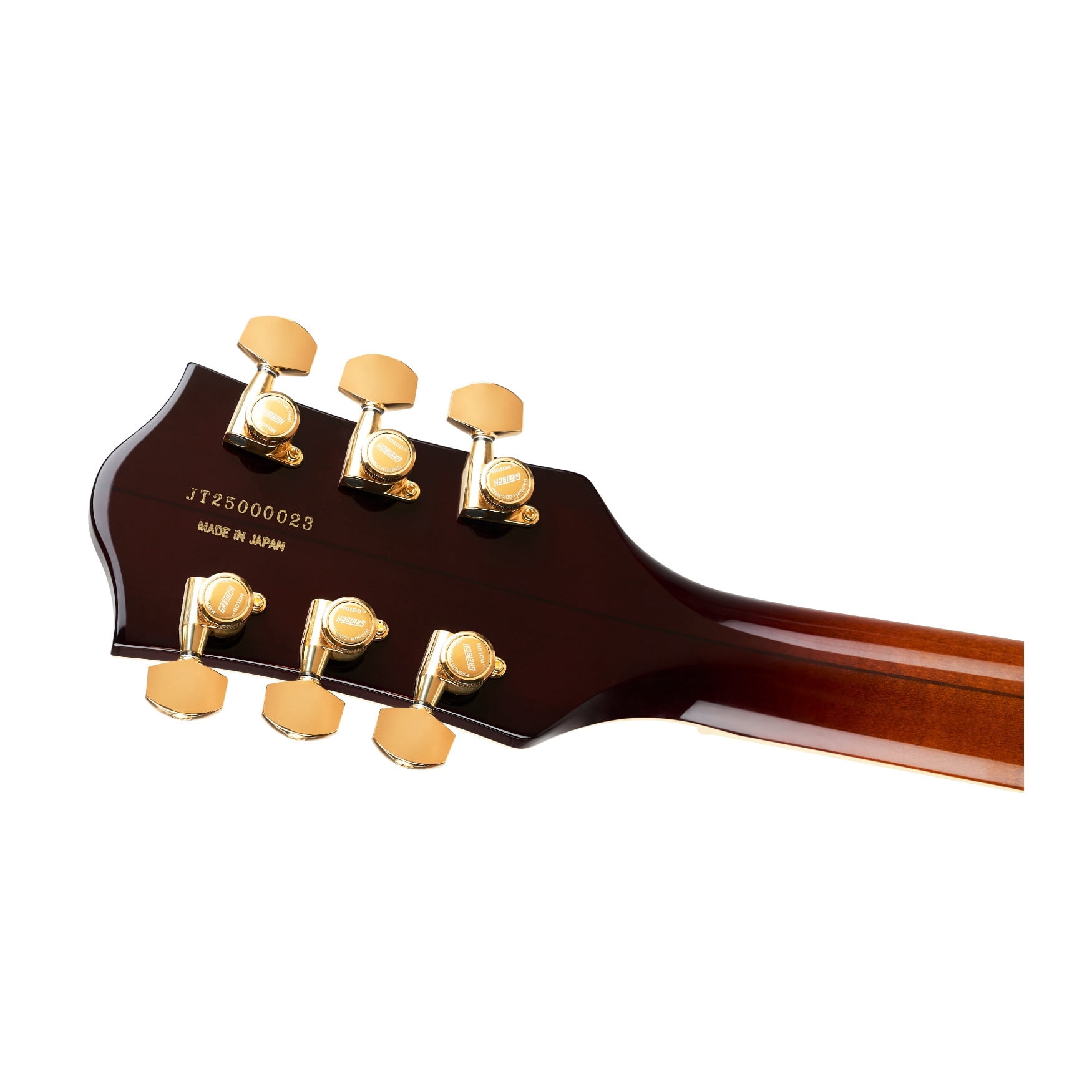 Gretsch Broadkaster LX Figured Center Block 6-String Electric Guitar with String-Thru Bigsby, Gold Hardware and Ebony Fingerboard (Havana Burst)