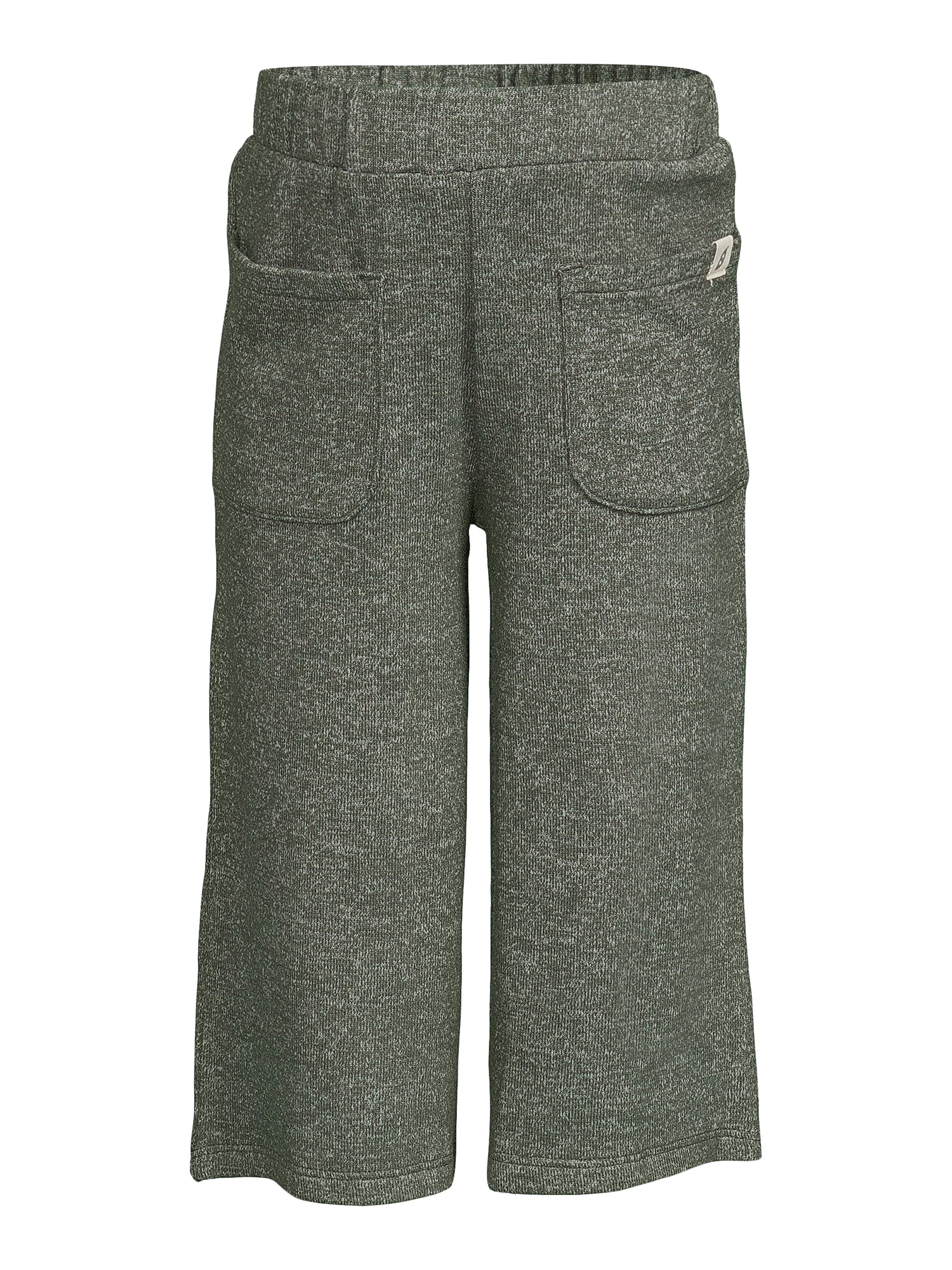 easy-peasy Toddler Girl Hacci Wide Leg Pant, Sizes 12 Months-5T