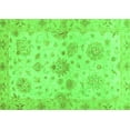 thumbnail image 1 of Ahgly Company Indoor Rectangle Oriental Green Traditional Area Rugs, 2' x 4', 1 of 4