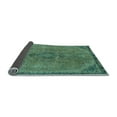 thumbnail image 2 of Ahgly Company Indoor Rectangle Abstract Light Blue Modern Area Rugs, 5' x 7', 2 of 4