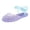 style-13 Purple, variant on JUMEYU Girl Sandals Shoes Girls Sandals Jelly Mary Jane Dance Party Shoes for Kids Kid Soft Breathable Children Choes Size 1 (Orange,Big Kids 1)