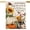 Fall Pumpkins Sunflower, variant on Spring Summer Flag 28 x 40 Double Sided, Large Outdoor Flag for Garden Yard and House, Floral Decorative Flag for Outside