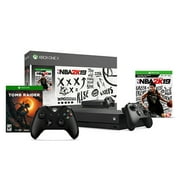 Xbox One X 1Tb NBA 2K19 Bundle with Shadow of the Tomb Raider and Xbox Wireless Controller - Black