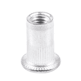 thumbnail image 3 of M5 Aluminium Threaded Rivnuts Flat Rivet Nuts Nutserts 500pcs, 3 of 5