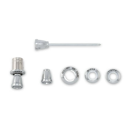 Scott Drake C5ZZ-10852-K Dash Bezel & Knob Kit