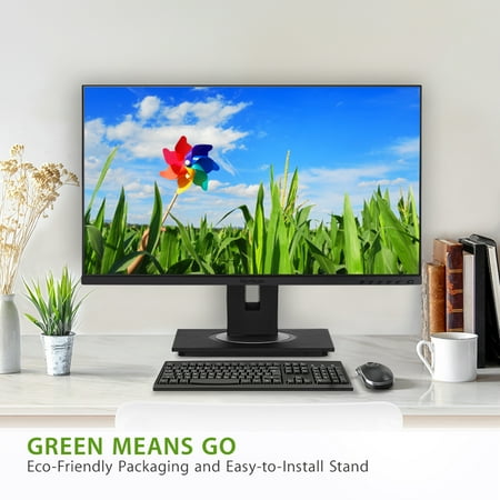 ViewSonic - VG2448A 23.8" IPS LCD FHD Monitors (DisplayPort VGA, USB, HDMI) - Black
