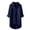 Z02 Navy, variant on HOWPAY Button down Shirts for Women Long Sleeve Solid Color Classic Fit Collared Work Tops Oversized Stretch Loose Dressy Casual Fall Clothes Black L