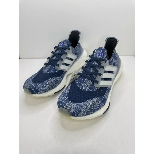 Adi - das UltraBoost 21 Primeblue Running Shoes Sashiko Men’s Size 7.5 New FX7729