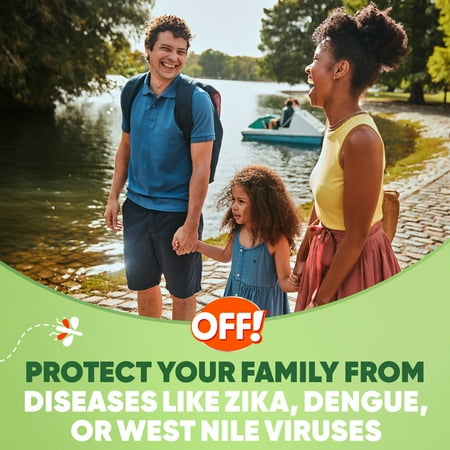 OFF! Deep Woods Long Lasting Prote Countion 25% Deet Inse Count Repellent VIII Aerosol, 4 oz