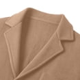 thumbnail image 5 of USNSM Mens Shawl Collar Blazer Knit Sweater Fashion Cardigan Button Down Jacket Slim Fit Open Front Long Sleeve Coats Yellow L, 5 of 6