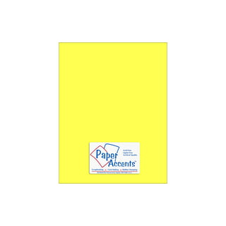 65 Cardstock Paper 8-1/2 x 11 250 Sheets Solar Yellow – King Stationary Inc