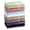 Multi Color Brights, variant on 6-Pack Bath Towels - Extra-Absorbent - 100% Cotton - 27" x 52"