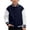 1-362Navy1100, variant on CAIVO Boys Stylish Baseball Jacket Color Long Sleeve Open Front Casual Coats Kids Unisex Outerwear Fashionable Dailywear