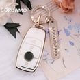 thumbnail image 4 of TPU Car Remote Key Case Cover Shell Fob For Mercedes Benz Class W204 W205 W212 W213 W176 W177 GLC CLA X167 A B C E S Keychain, 4 of 12
