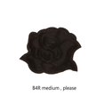 thumbnail image 2 of Wosthever Parches de flores para reparación de chaquetas sin planchar, conjunto de herramientas de parches de rosas negras, doméstico para sábanas, Tela de costura y artesanía B4R-B Negro/M Wosthever HA060774-04, 2 of 6