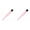 Pink, variant on 4.3 Inch Nylon Bristle Mini Crevice Cleaning Brushes, Compact Gap Detailing Tool for Keyboard, Razor Heads, Mug Lids, Small Appliances and All Narrow Household Crevice Cleansing