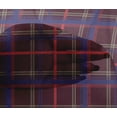 thumbnail image 4 of oneOone Viscose Chiffon Dark Brown Fabric Madras Check Craft Projects Decor Fabric Printed By The Yard 42 Inch Wide, 4 of 4