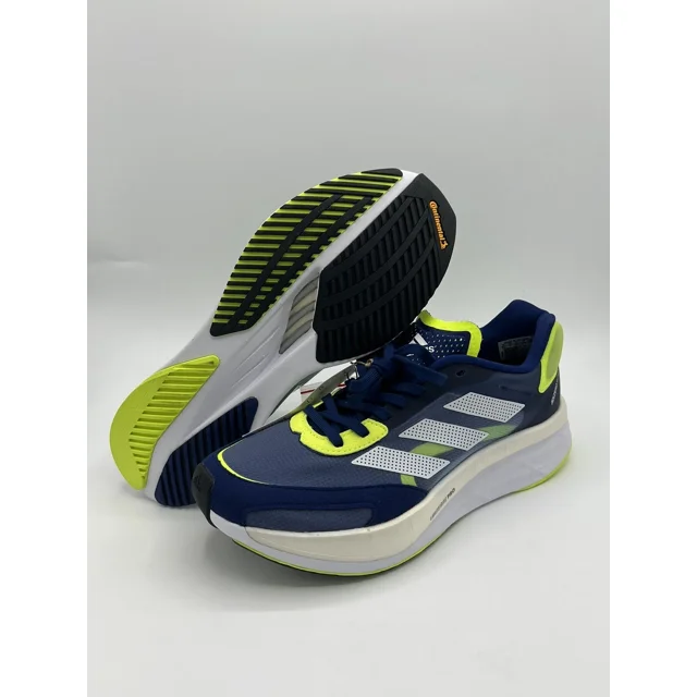 Ad-id-as Adizero Boston 10 Men's Shoes Size 6.5 Blue White Running Marathon GY0929