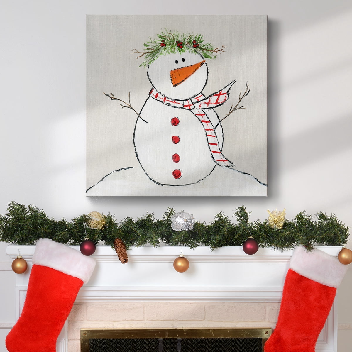 Holly Jolly II- Gallery Wrapped Canvas