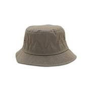 Twill Bucket Hat (Various Size and Color), Khaki - Medium