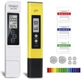 thumbnail image 1 of PH Meter, TDS Meter Combo, Pool Water Test Kit, PH Tester Digital, PPM Meter, 0.01 Resolution TDS PH EC Temperature 4 in 1 Set for Drinking Water, Hydroponics, RO System, Aquarium, Swimming, 1 of 5
