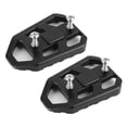 thumbnail image 4 of Wide Footrest, High Strength Rustproof Cycling Foot Rest  For Motorbike Replacement For  DL650 DL1000 Black,, 4 of 8