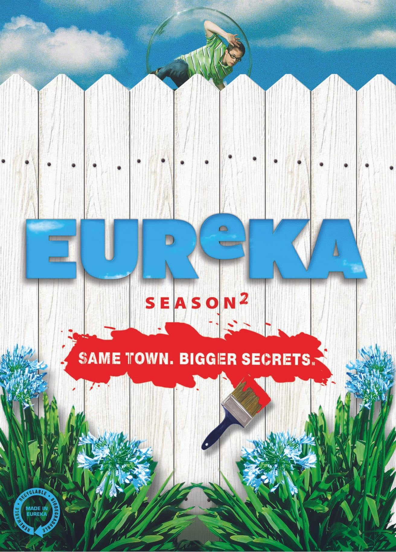 Eureka, Complete Seasons 1-5 DVD Box Set, PAL Region 2 Import