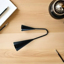 OFFIGAM handheld agogo bell Agogo Bell Black 1 Set Two Tone Traditional High Pitch