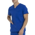thumbnail image 6 of Scrubstar Unisex Solid V-Neck Scrub Top WM01T895, 6 of 8