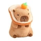 thumbnail image 4 of Muñeco de peluche de carpincho coleccionable, cómodo y suave, para decoración de habitación de niños. luz de pan de naranja, 4 of 9