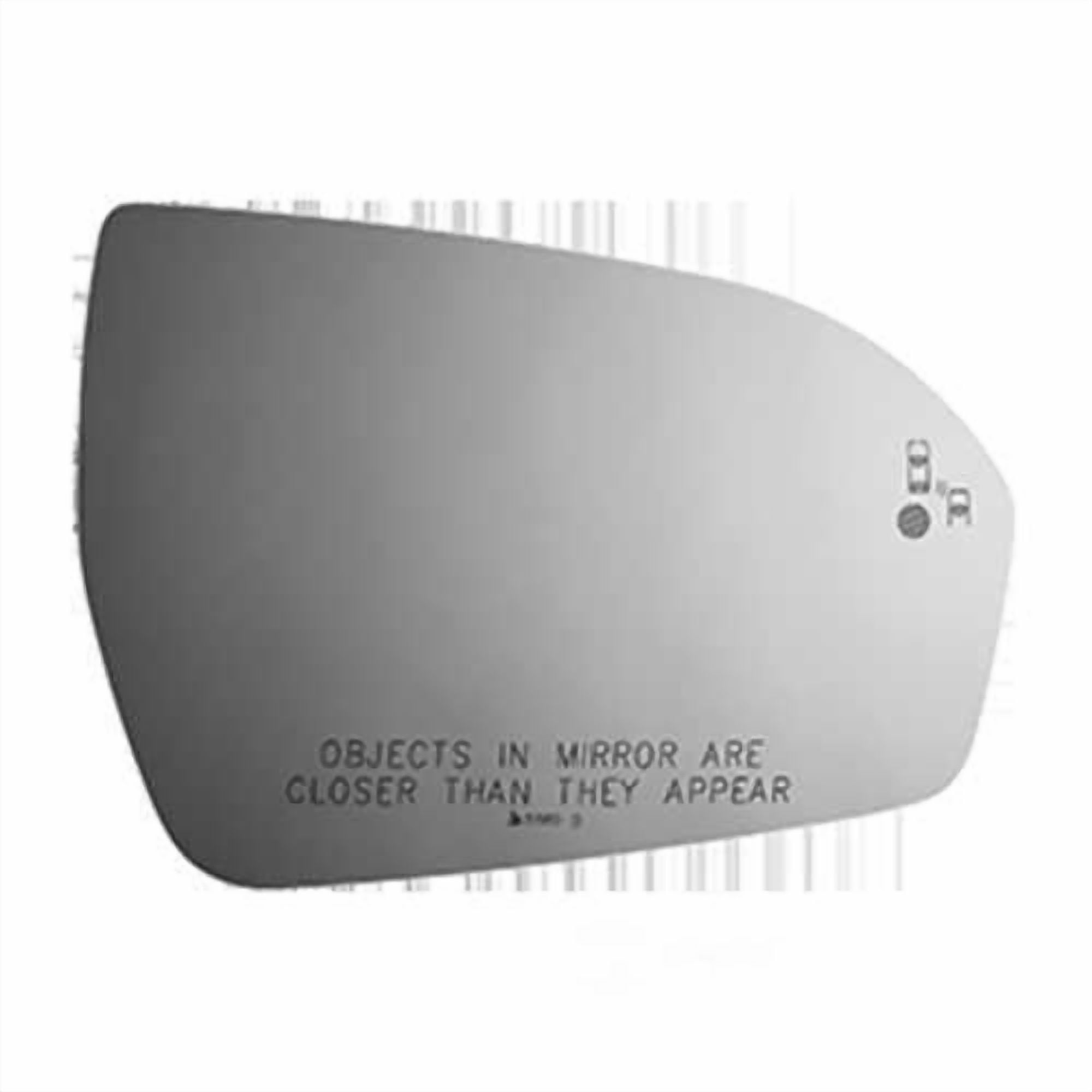 Burco Side View Mirror Replacement Glass - Clear Glass - 5669B