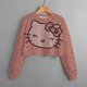 thumbnail image 2 of Sudadera con capucha de Hello Kitty para niños, moda de otoño/invierno, sudadera de anime japonés para niñas, linda sudadera con capucha para niñas de 3 a 16 años, 2 of 4