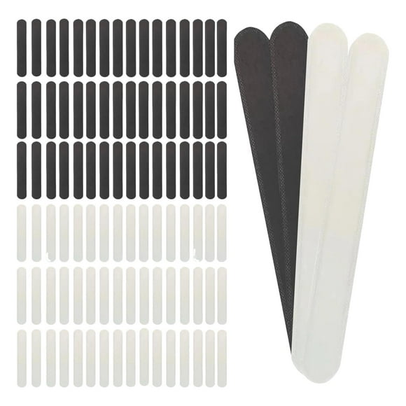 100 almohadillas absorbentes para el sudor de gorras, cojines, banda para el sudor, forro absorbente para deportes, fitness y gorras de golf.