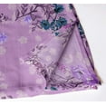 thumbnail image 2 of Vargottam Premium Cotton Muslin Napkins - Set of 12, 20-Inch Rich Purple Hues Whimsical Floral Vines Print, Soft and Absorbent Cloth Napkins for Dining, Decor, Weddings, Occasions, Table Linens, 2 of 7