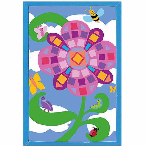 Mosaic Art Foam Kits, Flower