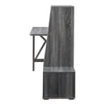 thumbnail image 4 of Jessica Multi-Storage Wood Desk, Distressed Gray, 4 of 8