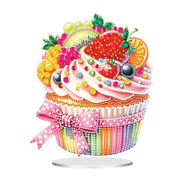 Adornos pintura diamantes Wdftyju LY475 para el Pastel frutas