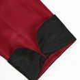 thumbnail image 6 of IEFIEL Mens Chef Shirt Kitchen Work Uniform Chef Cook Coat Hotel Jacket Canteen Cake Shop Costume Red XL, 6 of 7