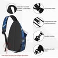 thumbnail image 3 of Sling Backpack Crossbody Sling Bag for Women Men Shoulder Bag Travel Hiking Daypack, 3 of 6