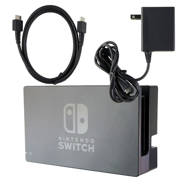 Nintendo Switch Dock Set With Hdmi Ac Adapter Black Hacacasaa Refurbished Walmart Com