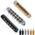 thumbnail image 4 of YongCo Zinc Alloy Guitar Roller Saddle Bridge Tune O-Matic Bridge with Roller Saddle, 4 of 10
