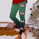 thumbnail image 1 of MKLEKYY Leggings para mujer, leggings de entrenamiento, leggings con estampado navideño, pantalones de bloques de color, leggings suaves y elásticos. 4864, 1 of 4