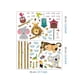 thumbnail image 2 of Pegatinas decorativas, pegatinas de altura de animales lindos con pegamento de pvc,, 2 of 5