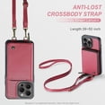 thumbnail image 2 of For Iphone 15 Pro Max Jeehood C22 Series Zipper Wallet Leather Phone Case With,iPhone 13 Pro, 2 of 6