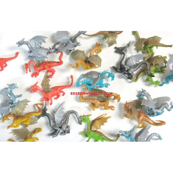 Vinyl Dragon Figures (20)