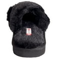 thumbnail image 6 of Alpine Swiss Women Fuzzy Fluffy Faux Fur Slippers Memory Foam Indoor House Shoes, 6 of 7