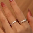 thumbnail image 4 of RV 1 par de anillos para amantes de plata S925, anillo con par de letras en inglés Sailing Electrónica, 4 of 5