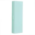 thumbnail image 1 of Langgg Square Shaped Semitransparent Frosted Ballpoint Pen Box PP Plastic Ballpen Protective Case Stationery Accessory, 1 of 3