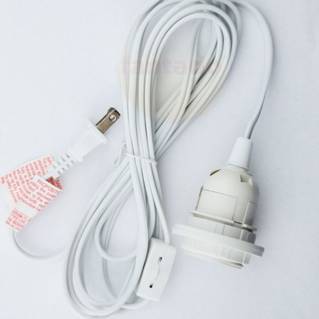 - Fantado BULK CASE Single Socket Pendant Light Cord Kits for Lanterns (11FT, White) (10 PACK) by PaperLanternStore