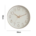 thumbnail image 2 of Sala de estar casera creativa y moderna, reloj digital tridimensional simple., 2 of 5